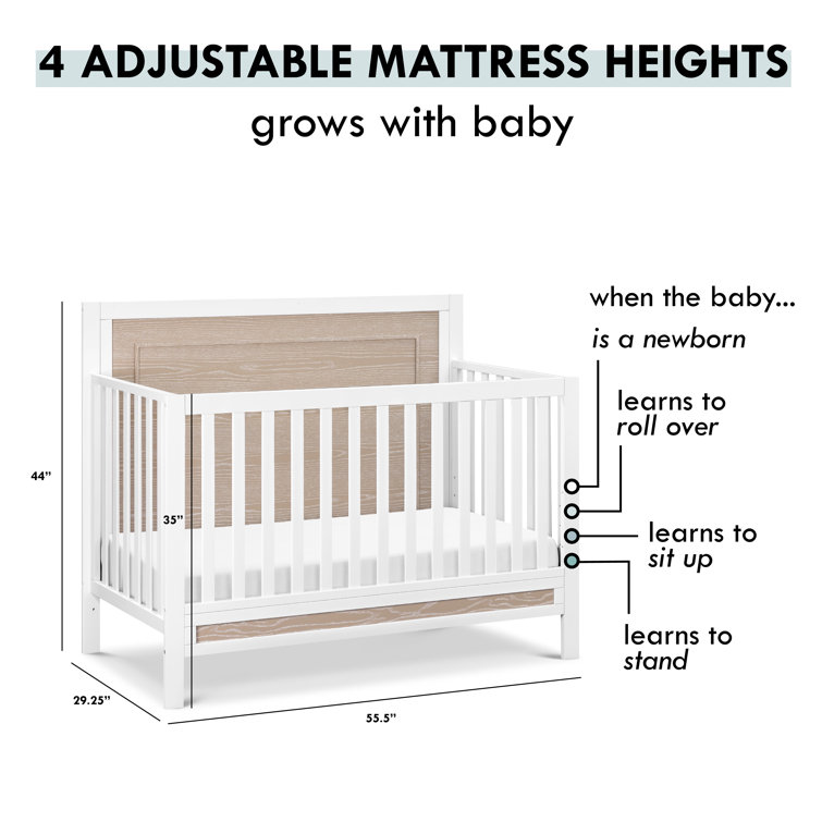 Convertible clearance crib dimensions